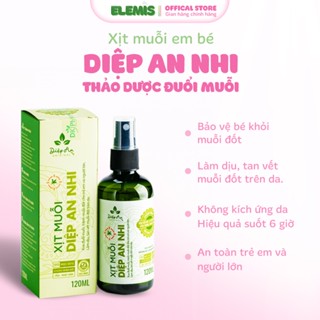 Xịt muỗi Sốt Xuất Huyết Diệp An Nhi - Phòng xua đuổi muỗi Aedes, làm dịu vết đốt trên da