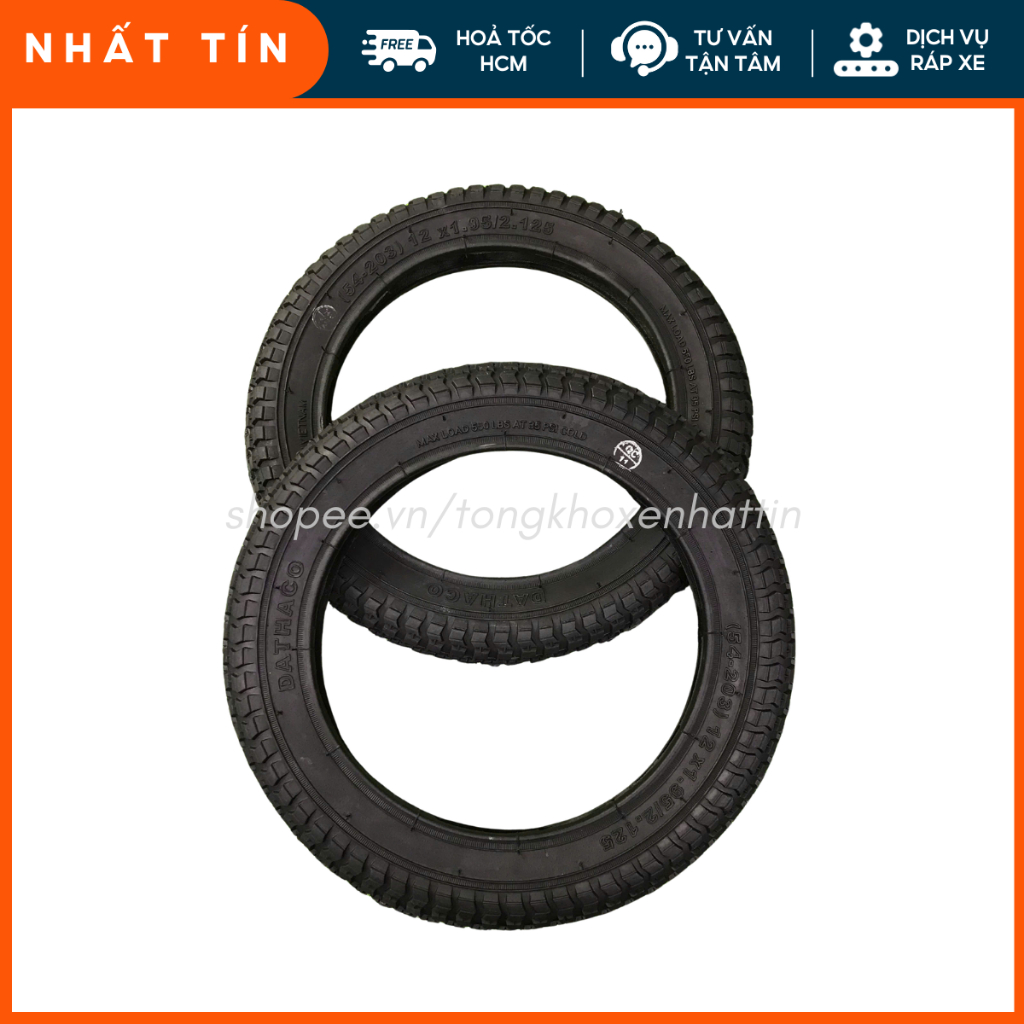 [Hoả tốc HCM] Săm lốp (Ruột vỏ) - Xe Đạp Trẻ Em Size 12 IN, Săm Lốp Xe Đạp Trẻ Em Nhiều Hãng