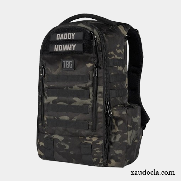 Balo Chiến Thuật Đựng Tã Sữa Cho Ba Mẹ Có Con Nhỏ TACTICAL BABY GEAR Daypack Diaper Bag (MULTICAM BL