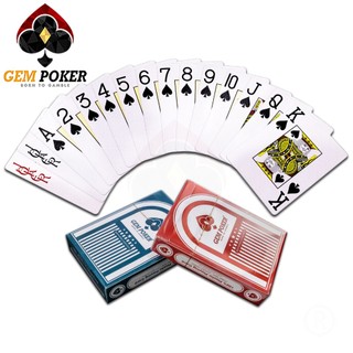 BÀI GEM POKER MOSAIC CAYENNE® 100% PLASTIC