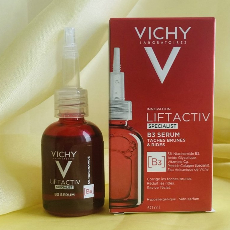 Tinh chất Vichy 30ml/Liftactiv B3 Serum for Dark Spots & Wrinkles/Niacinamide Glycolic TXA
