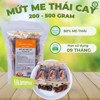  Mứt Me Thái Cay Thành Long - Tín Nguyễn Review  Mứt Me Thượng Hạng Gói 200g 500g 