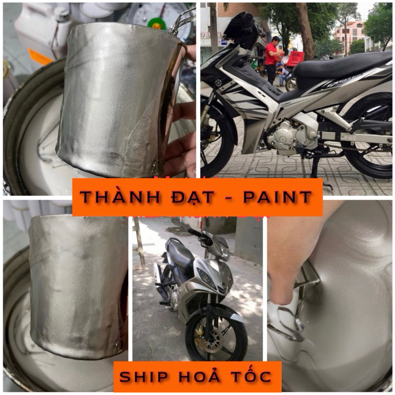 Màu sơn Bạc Exciter 2005 - 2009 Hệ 1K ( Sơn Oto - Xe Máy )MaiThànhĐạt