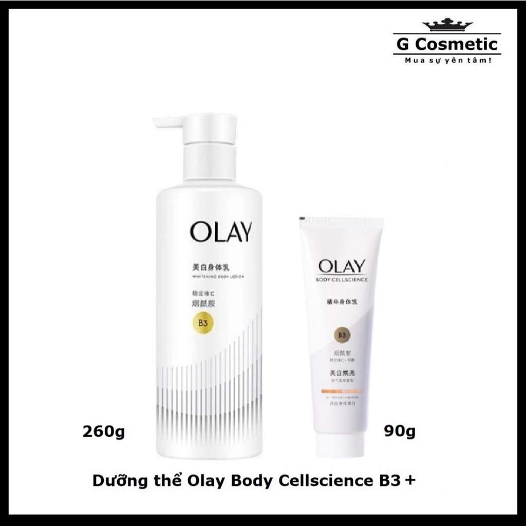 Dưỡng thể Olay Body Cellscience B3+