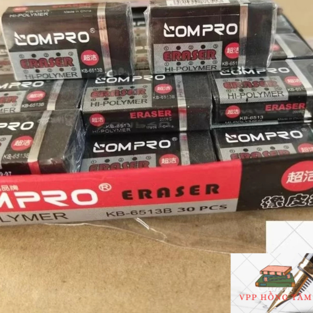 Combo 10 chiếc Tẩy đen nhỏ siêu sạch compro