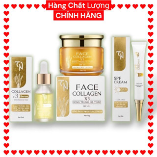 ♥️COMBO collagen ĐÔNG ANH X3 , COMBO KEM FACE NGUYỄN HUỲNH NHƯ COLLAGEN X3