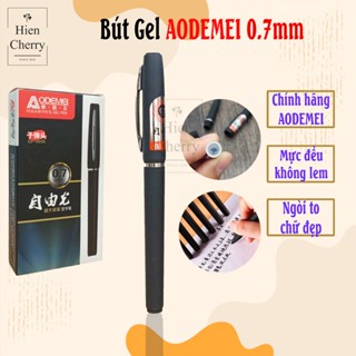 Bút Viết Chữ Hán AODEMEI Mực Đen, Ngòi 0.7mm Bút Mực Tập Viết Tiếng Trung Nét Đẹp, Mực Trơn