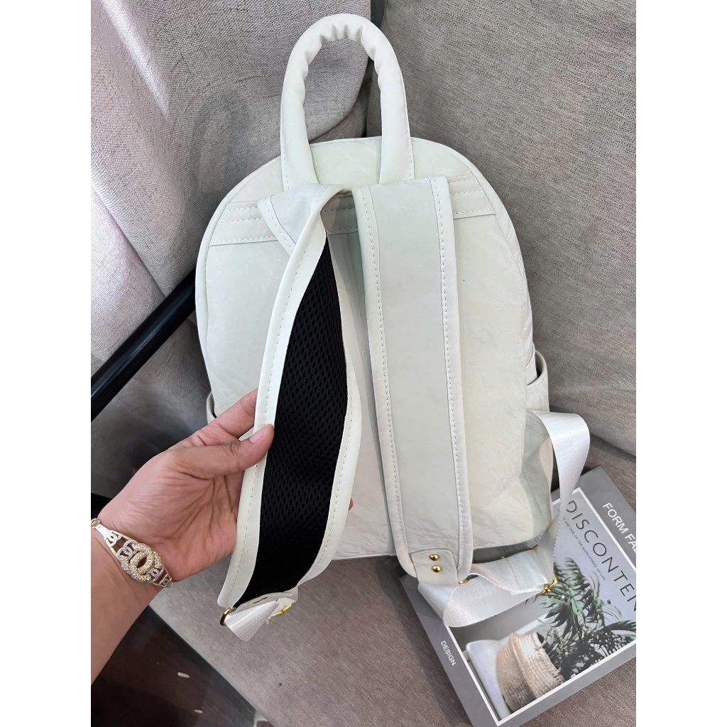 Balo Thời Trang Nam Nữ Da Nhung Quai Bản To Vừa A4 Siêu Hot TN217 | BigBuy360 - bigbuy360.vn