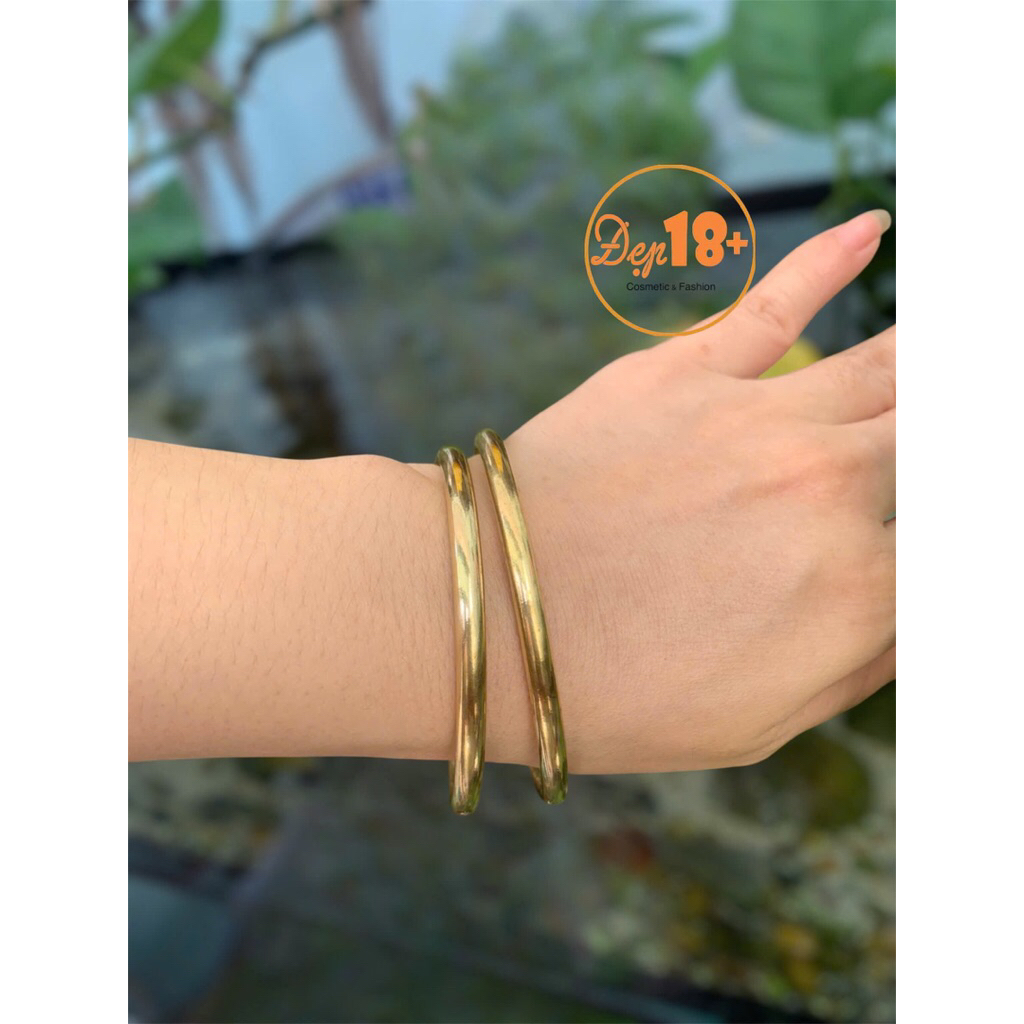 Vòng tay đồng không phai màu hút tài lộc cho nam nữ