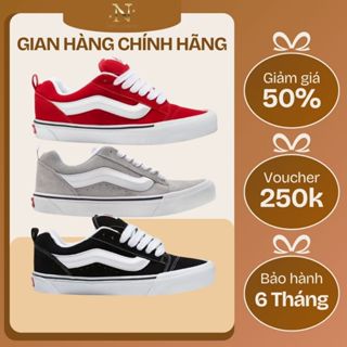 [ SALE Chính Hãng ] Giày Vans Knu Skool Franchise Gray AUTHENTIC. Giày Sneaker Vans Knu Nam Nữ Full Box. Bao Check