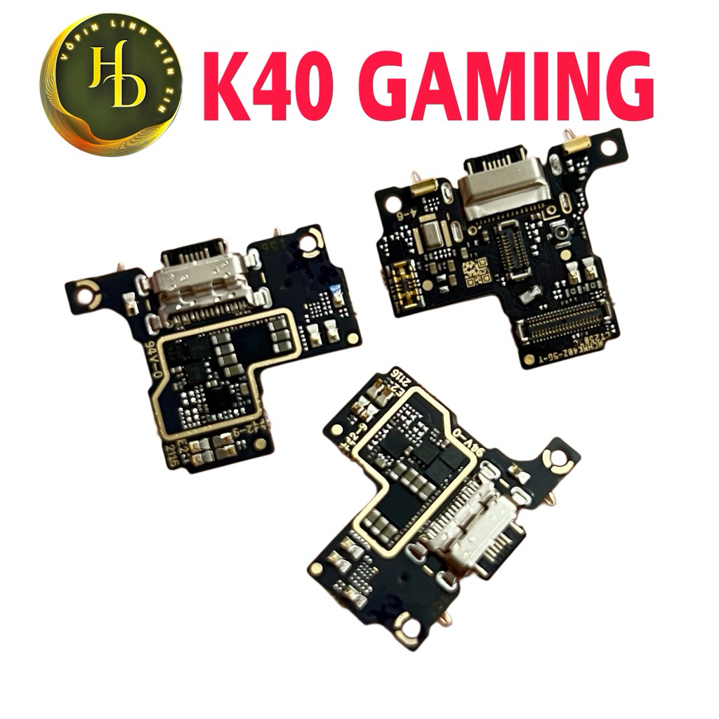 BO SẠC REDMI K40 GAMING ZIN HÃNG | DÙNG THAY THẾ SỬA CHỮA CHO BO CŨ HỎNG MẤT ĐƯỜNG SẠC, MIC, SÓNG