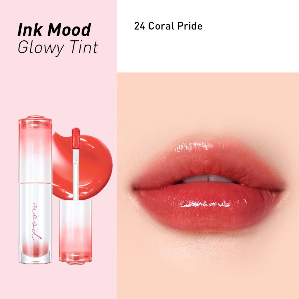 Son Peripera 24 Coral Pride Đỏ cam tươi