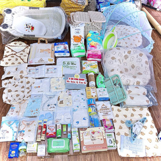 (TẶNG BỈM +KEM DƯỠNG ẨM KUTISKIN) Trọn gói combo đi sinh đầy đủ V19