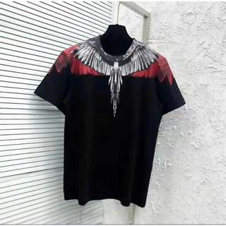 Áo phông Burlon Cánh chin đại bàng tràn cổ cực Chất,vải cotton  mềm mịn,thoáng mát