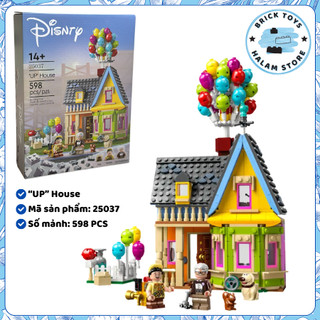   Rẻ vô địch  Đồ chơi lắp ráp Disney mã 25037 Up House - Mô hình nhà bóng bay phim UP 