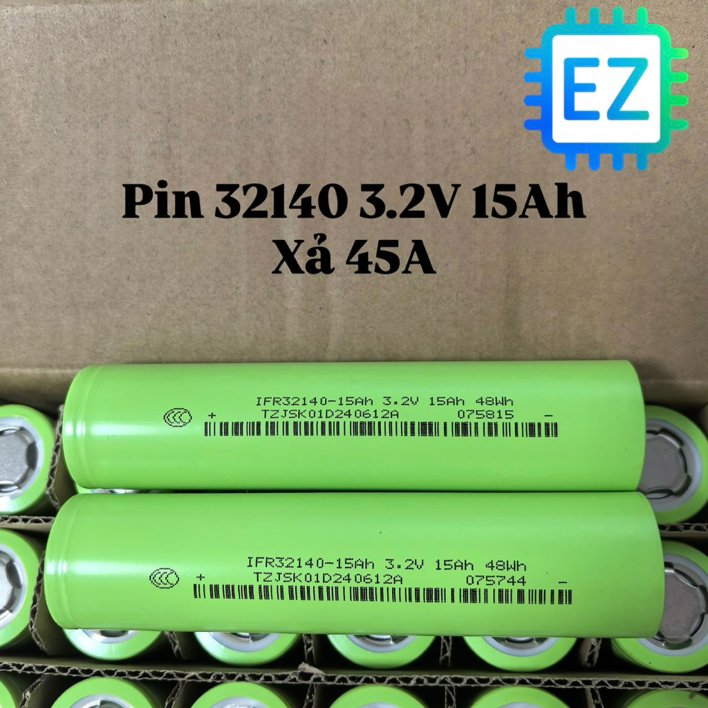 Pin 32140 JSK 3,2V 15Ah xả 45A hàng loại A mới chính hãng
