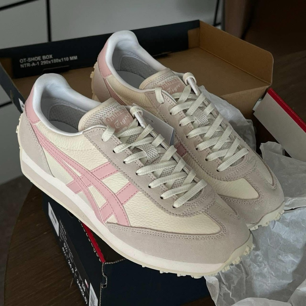 Giày thể thao Onits/uka Tiger EDR 78 màu Kem hồnb bản cao cấp