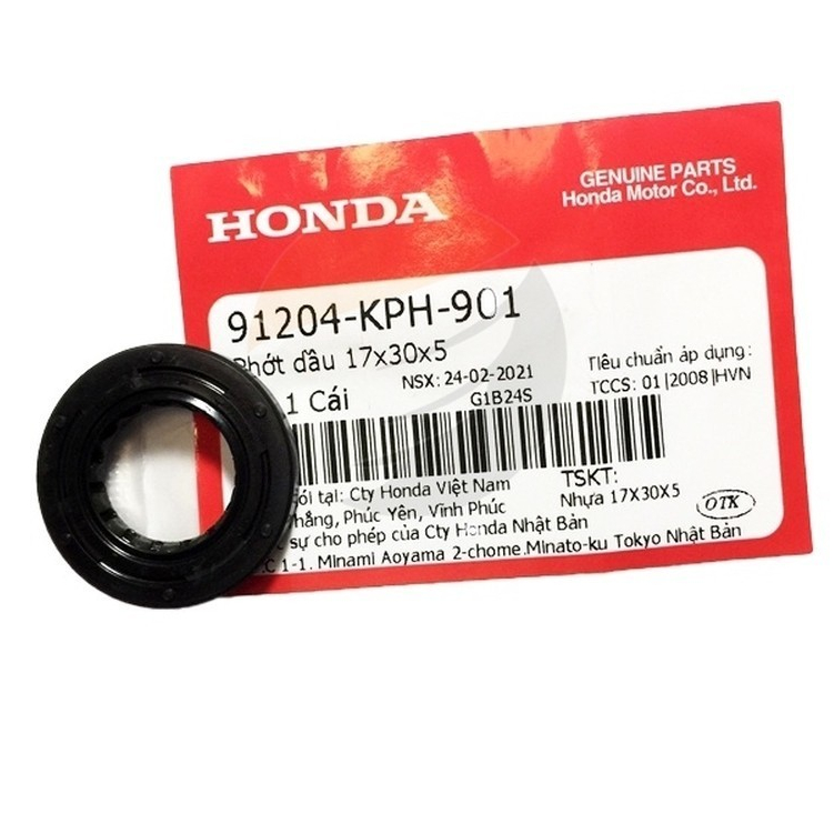 PHỚT NHÔNG TẢI FU NEO / FU X / FU MẬP / FU LED / WAVE 125 / FU 125 - ZIN - Phớt dầu 17x30x5-