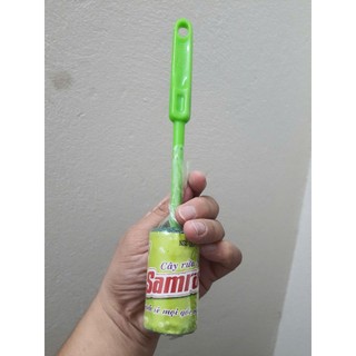 [Màu Xanh] Cây rửa ly SamRan cán dài, mút xốp vệ sinh ly cốc bình nước