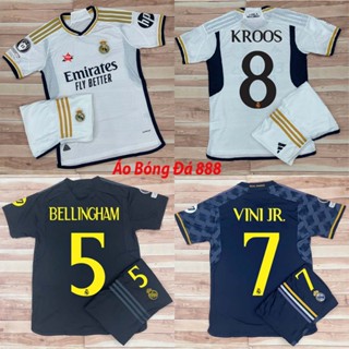 Bộ Quần Áo Bóng Đá CLB Real Madrid 22/23 - Vải Polyester Gai Thái Cao Cấp