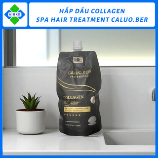 Kem ủ tóc hấp collagen siêu mượt Caluo.ber 500ml