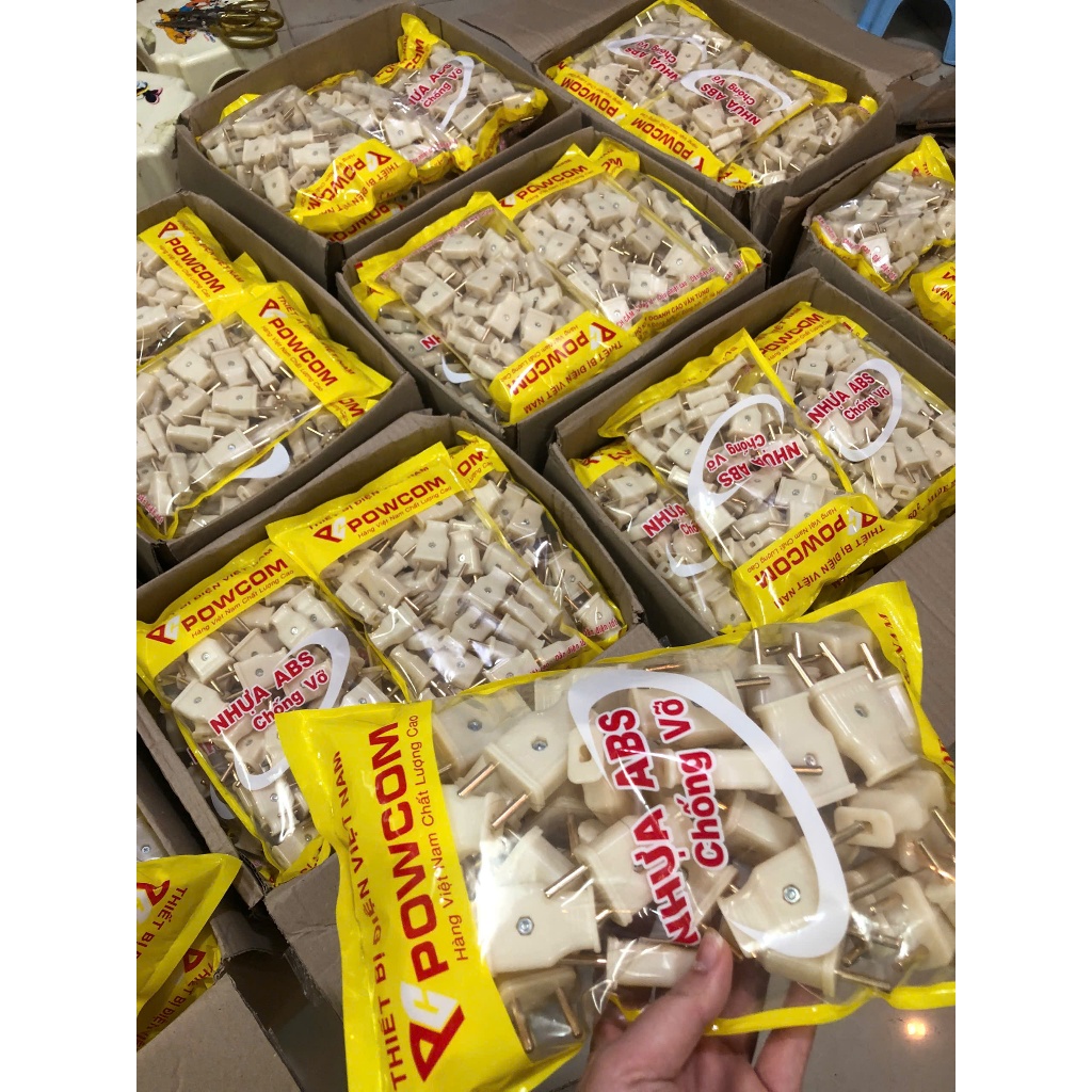 COMBO 50 phích dương cắm điện hàng đẹp , 50 phích dương hàng đóng tui chắc chắn