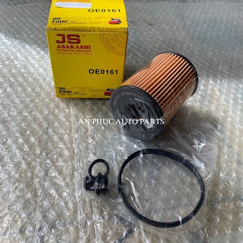Lọc nhớt Kia Sportage 2.5L 2021, 2022, 2023, 2024, 2025 hiệu JS Asakashi Nhật Bản mã OE0161