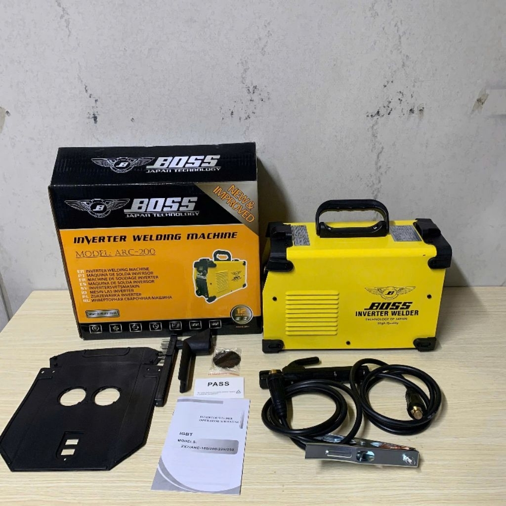 Máy hàn điện tử boss arc 200 , Bảo hành 12 tháng