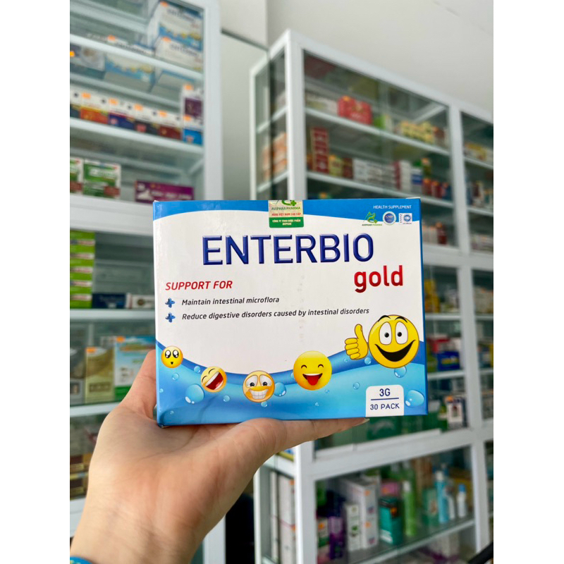 ENTERBIO GOLD Hỗ Trợ Hệ Vi Sinh Đường Ruột, Rối Loạn Tiêu Hoá