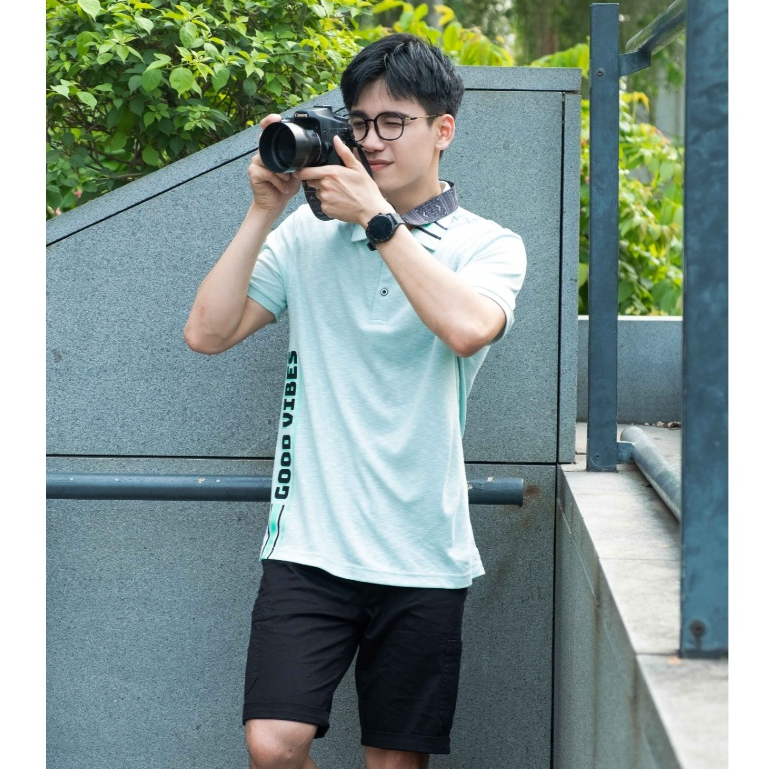 Áo polo nam Dugarco cotton kiểu dáng basic mềm mại thoáng mát form regular 233PLS22043