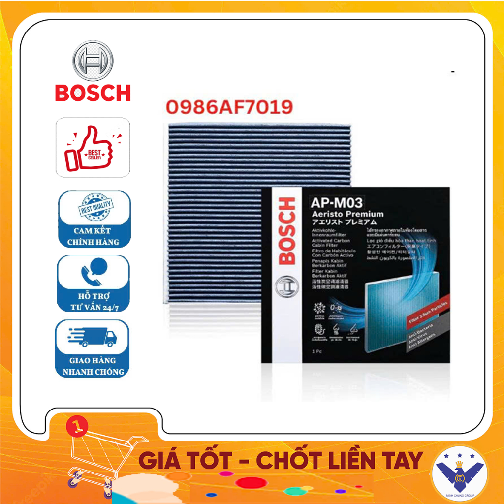 Lọc gió máy lạnh BOSCH Aeristo Premium