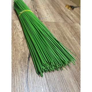 cành nhựa gắn hoa 30cm/100 cây cắm hoa gắn cành hoa lá(loại nhỏ)