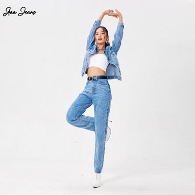 Aaa Jeans - Quần Mom Jeans Nữ Lưng Cao Phong Cách Vintage Tôn Dáng