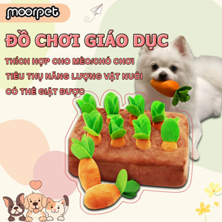 Thảm Chơi Cà Rốt Cho Chó Mèo Thảm Snuffle Giải Trí Giảm Stress Giảm Phá Đồ,Mài Móng Tự Nhiên Cho Chó