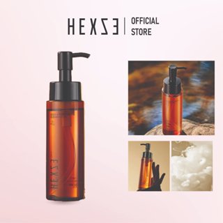  Dầu tẩy trang dưỡng da chống lão hóa tinh chất Hổ Phách Vàng HEXZE 120ml tẩy trang 3 trong 1 sạch sâu an toàn lành tính 