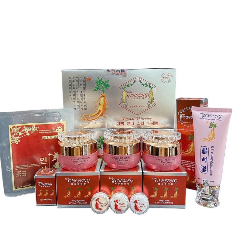 Bộ Mỹ Phẩm Red Ginseng - Dưỡng Da, Giảm nám Nhân Sâm Hàn Quốc