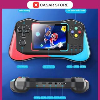 Máy chơi game cầm tay Q12 - Với 500 Game siêu hot - Màn hình nét tinh xảo - Không lặp lại game