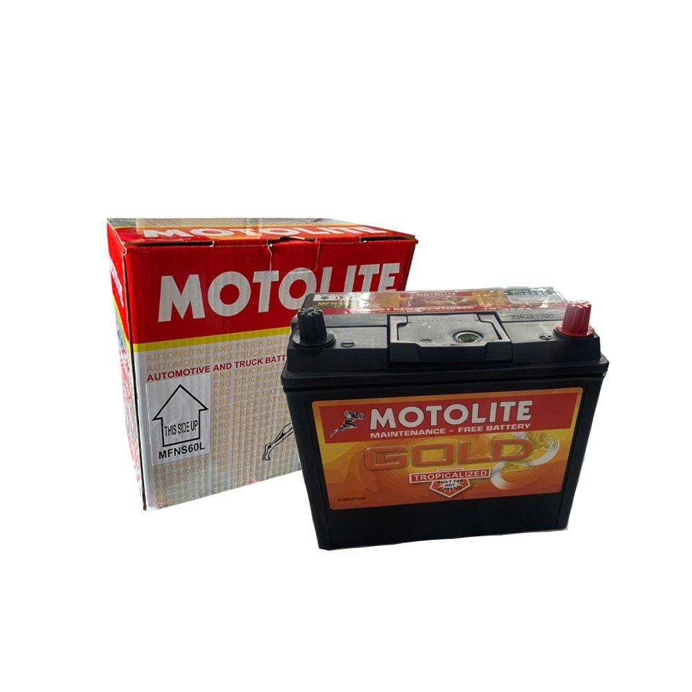 Bình Ắc Quy MOTOLITE NS60L/LS 12V-45Ah