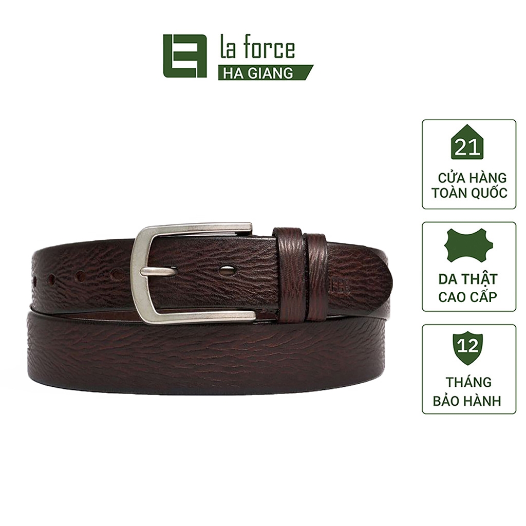 Dây thắt lưng Laforce Hà Giang quần jean nam đẹp trẻ trung DJLA35-202265-CF-LFHG