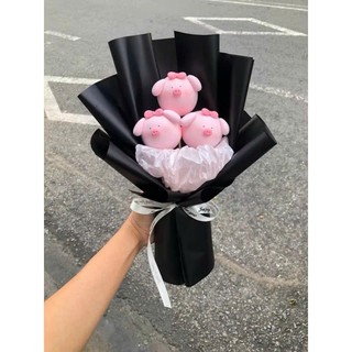 giấy si đen,nâu gói hoa 5 tờ