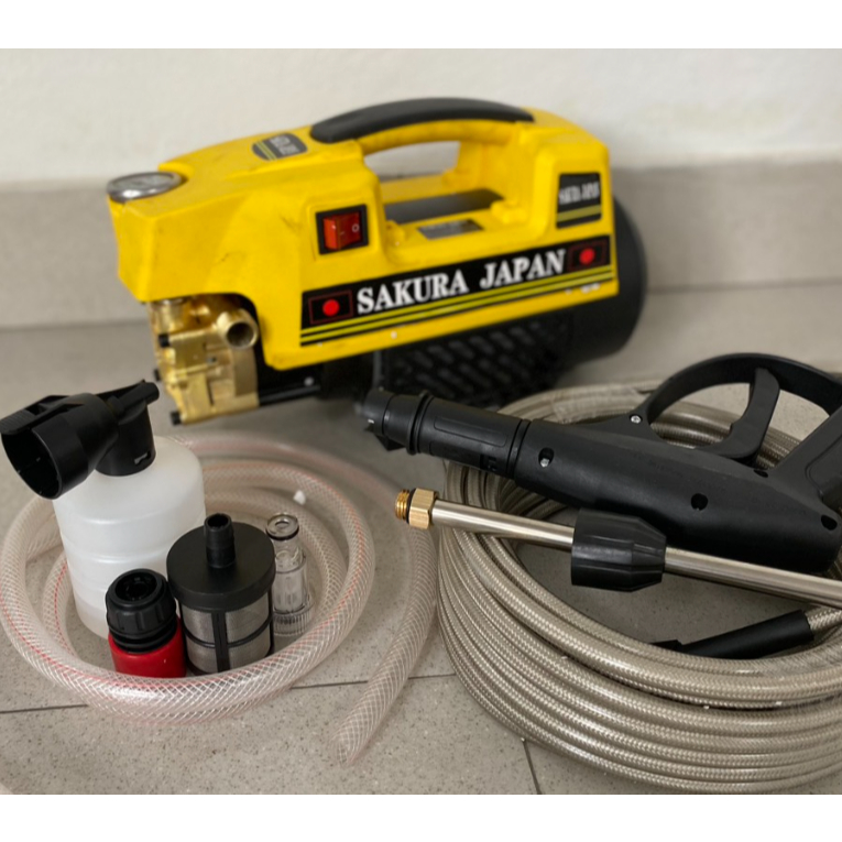 Máy rửa xe mini - máy rửa xe gia đình - máy rửa xe giá rẻ