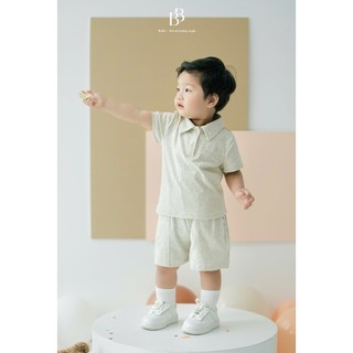   BuBu xả hàng  May Set - Set Polo Basic BuBu BB47 