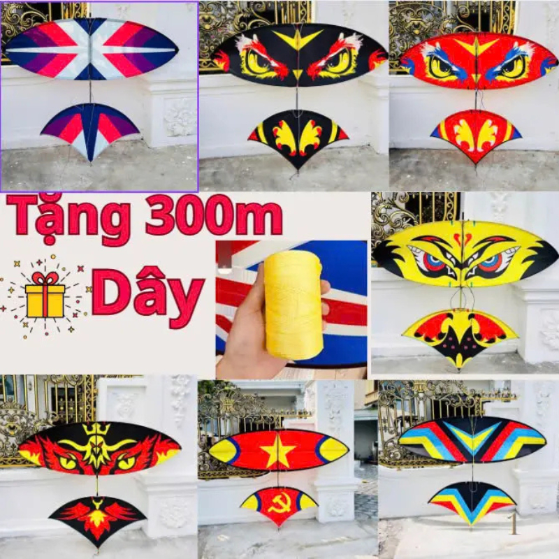 Diều 1m7 full cacbon vip TẶNG 300m DÂY CHI NA