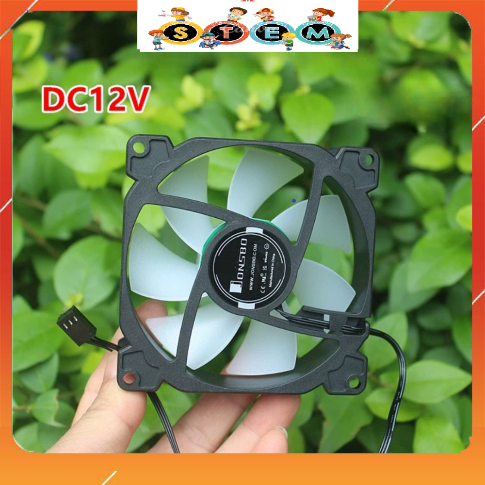 [Stem A-Z][G74] Quạt Tản Nhiệt 12V Có Đèn Led