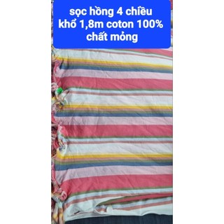 thun cotton sọc và carô