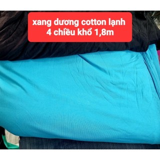 vải thun cotton 100% & cotton lạnh