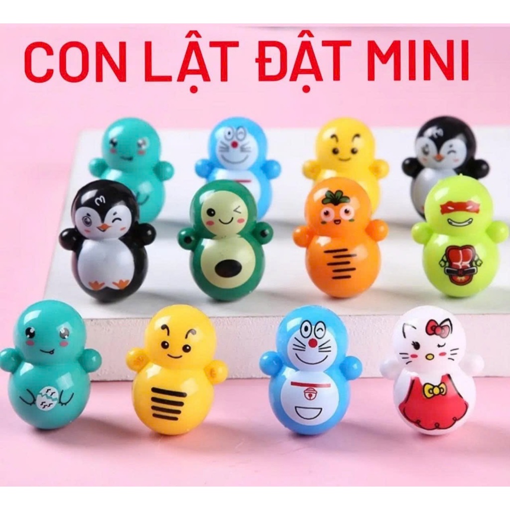 Combo 5 Lật Đật Hình Thú Mini, Lật Đật Mini Trò Chơi Vui Nhộn 🔺 LƯU Ý 🔺 SHOP GIAO HÌNH NGẪU NHIÊN