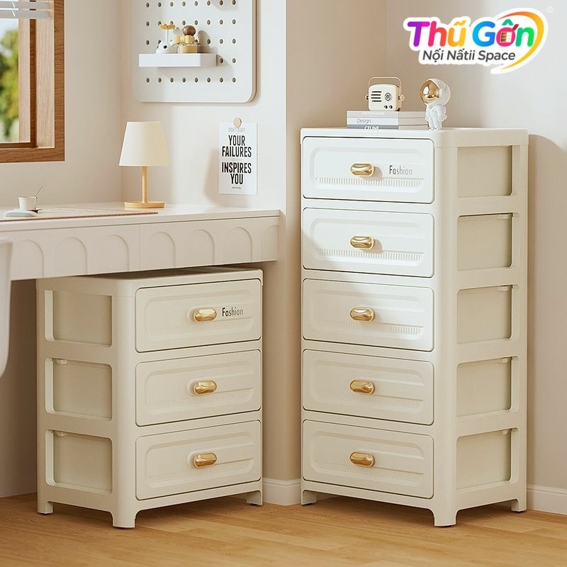 Tủ nhựa nhiều tầng đựng đồ phòng ngủ