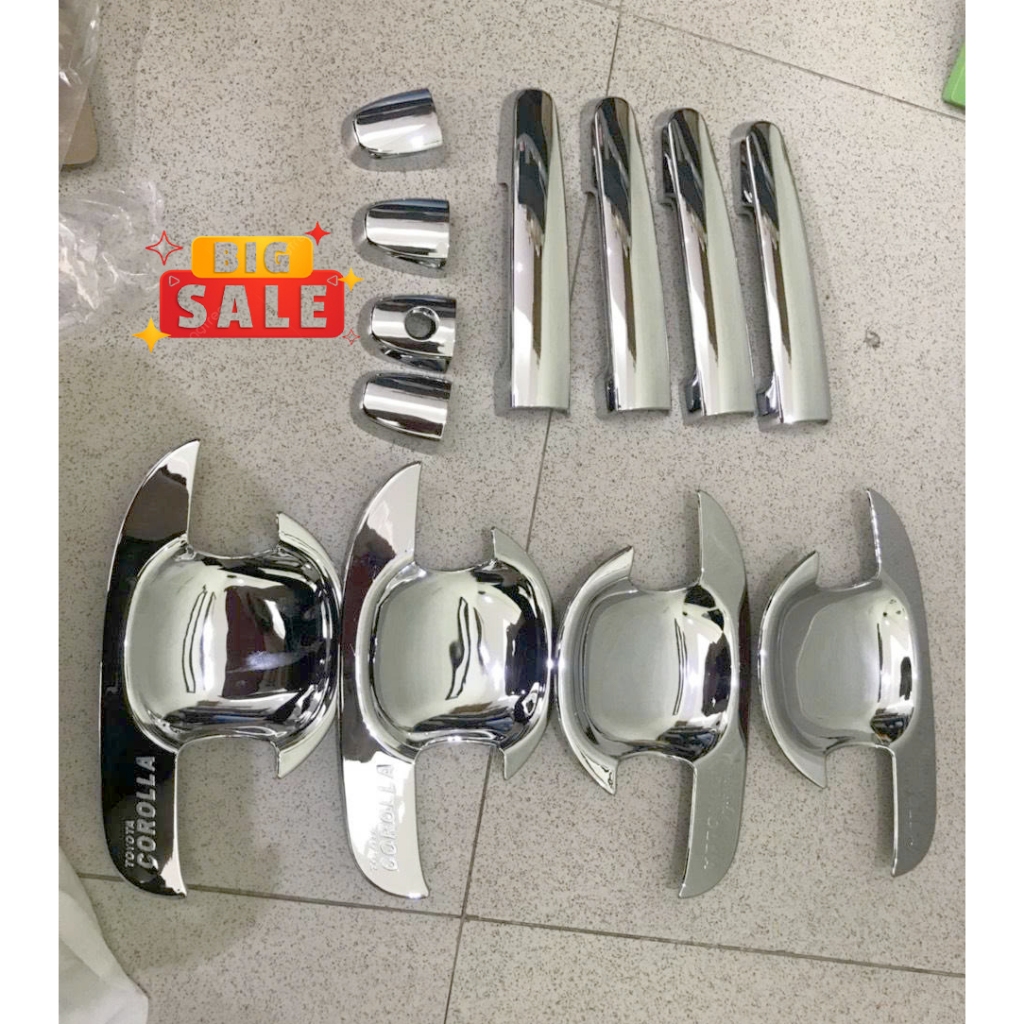 Ốp Bảo Vệ Tay Nắm Cửa Altis 2007 2008 2009 2010 2011 2012 2013 - Bảo Vệ Tay Cửa Toyota Altis