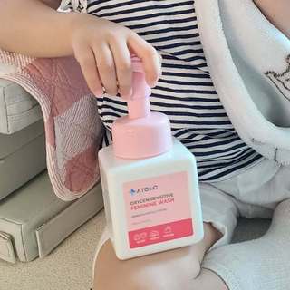 Dung Dịch Vệ Sinh Vùng Kín Dạng Bọt Oxygen Atono2 Cho Bé Từ 37 Tháng - Dung Tích 250ml
